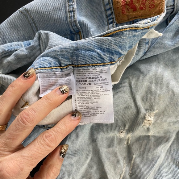 Distressed Levi’s - Picture 2 of 4
